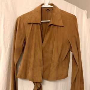 Sophisticated suede jacket
